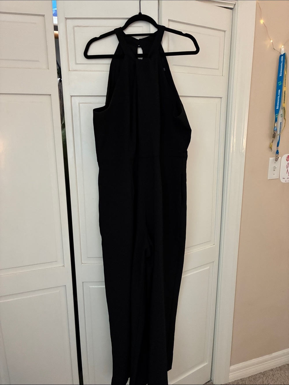 Black Halter Jumpsuit - Classic Women's Jumpsuit